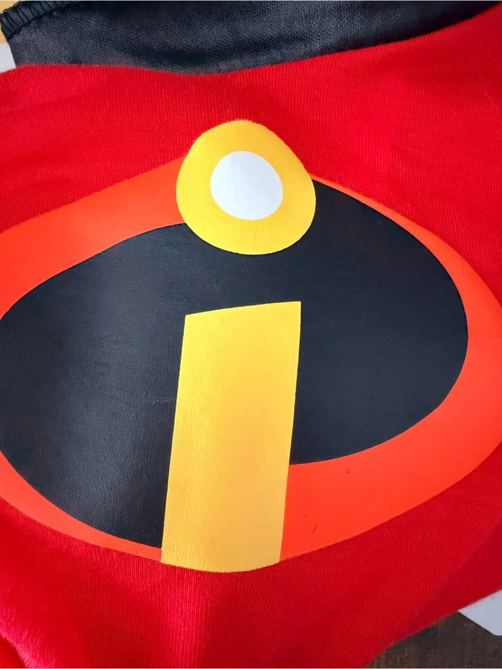 Disney Red, Black and Orange Superhero Kids Jumpsuit